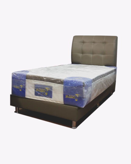 single brown bed frame with instar dreams bed frame