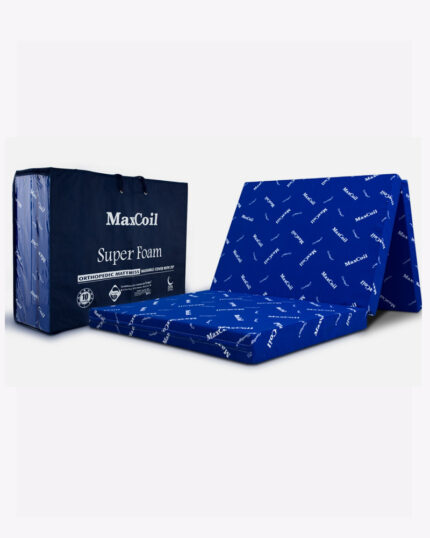 maxcoil super foam folding mattress