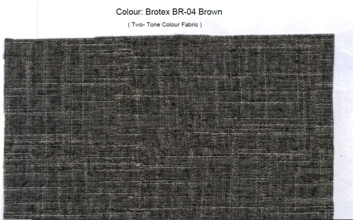 brotex BR-04 brown two-tone color fabric