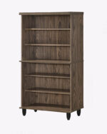 wooden stand alone 6 tier shoe cabinet