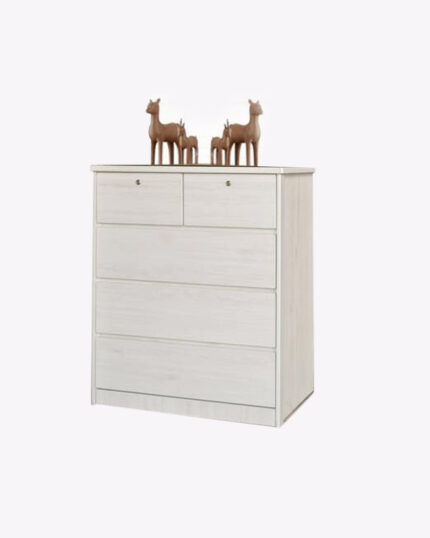 white wooden drawer