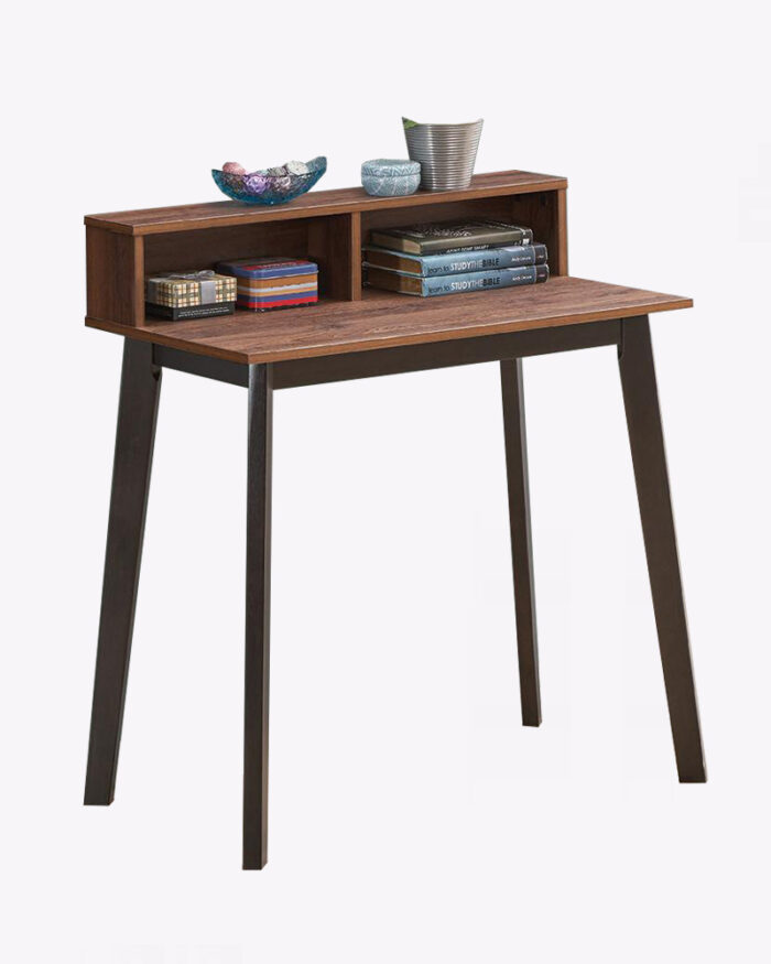 long wooden legs brown study table