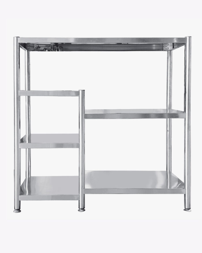 4 shelf stainless steel kitchen rack