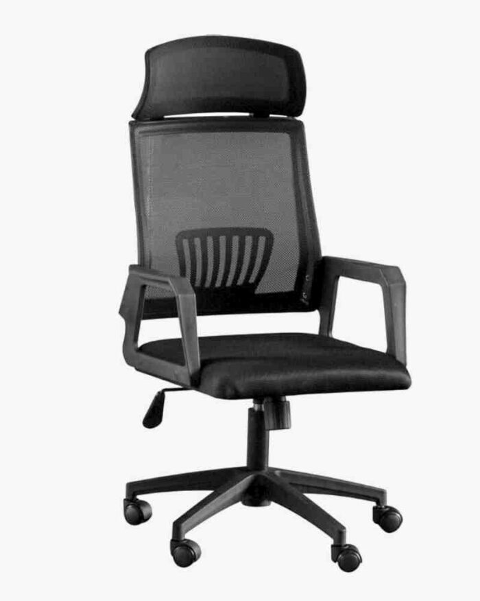 black gaming office chair