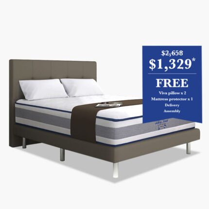 white bedroom mattress furniture online in Singapore