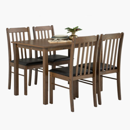 wooden brown table furniture online in Singapore