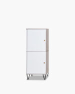 wooden white living room shoe cabinet furniture online in Singapore