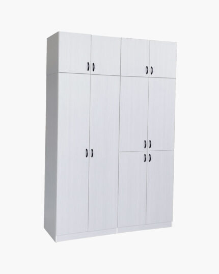 Ten doors white wardrobe