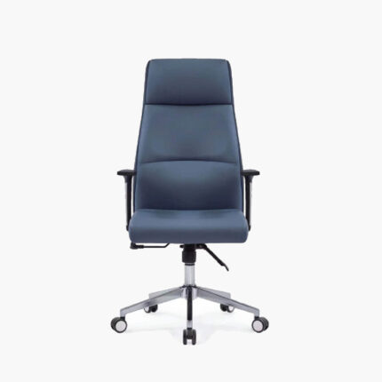 Bluish grey office chair