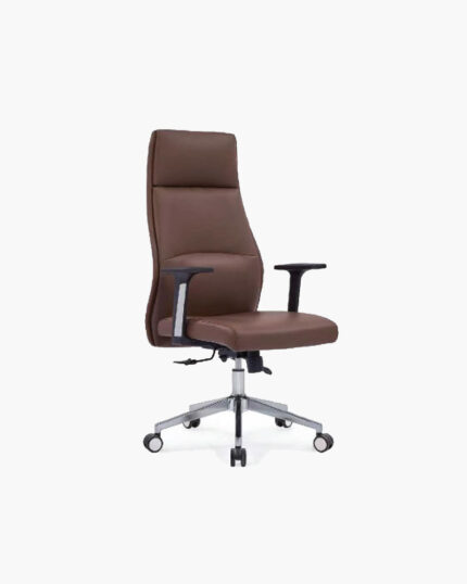 Deep taupe office chair